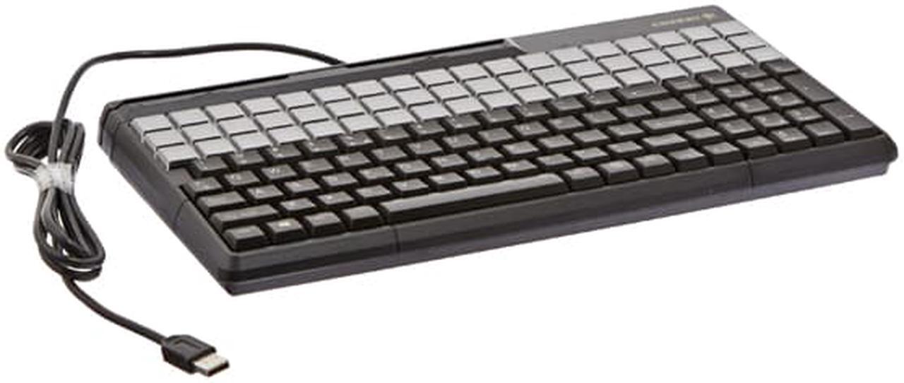 Alt view image 5 of 5 - SPOS QWERTY KEYBOARD, BLACK, 14, USB, W/ 3 TRACK MSR, TOUCHPAD. US 123 LAYOUT W/