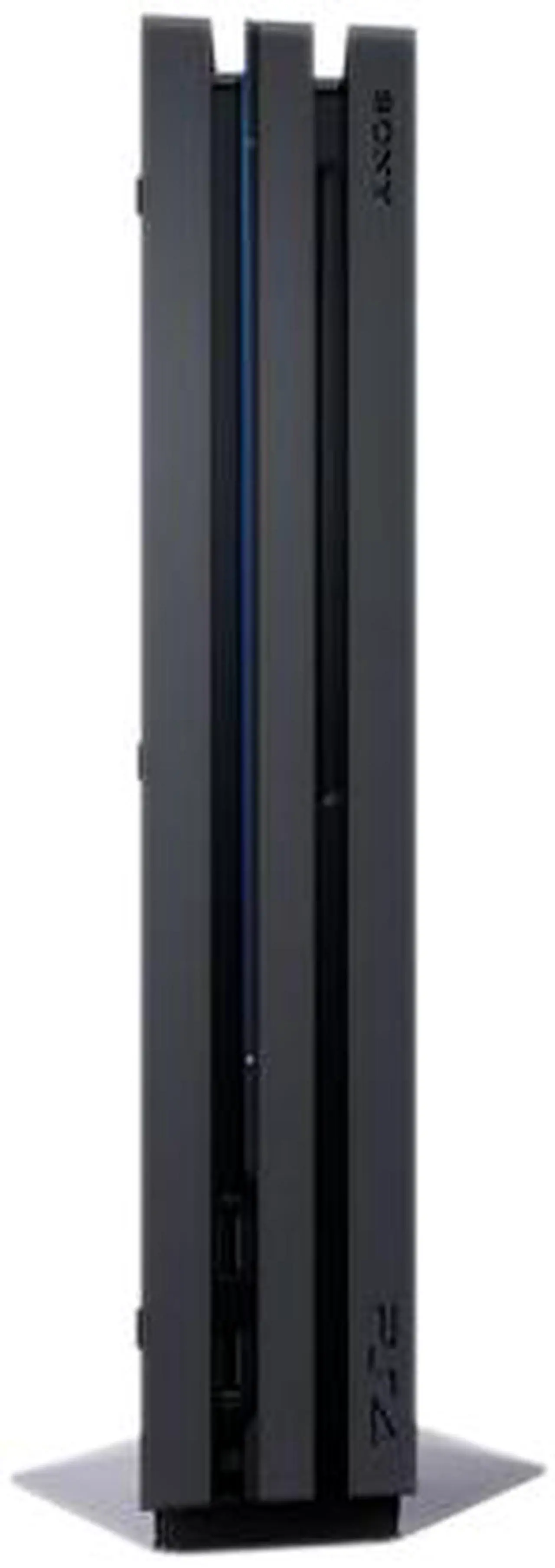 Alt view image 4 of 5 - Sony PlayStation 4 Pro - Game Pad Supported - Wireless - Black - AMD Radeon - 3840 x 2160 - 16:9 - 2160p - Blu-ray Disc Player - 1 TB HDD - Gigabit Ethernet - Bluetooth - Wireless LAN - HDMI - USB ...