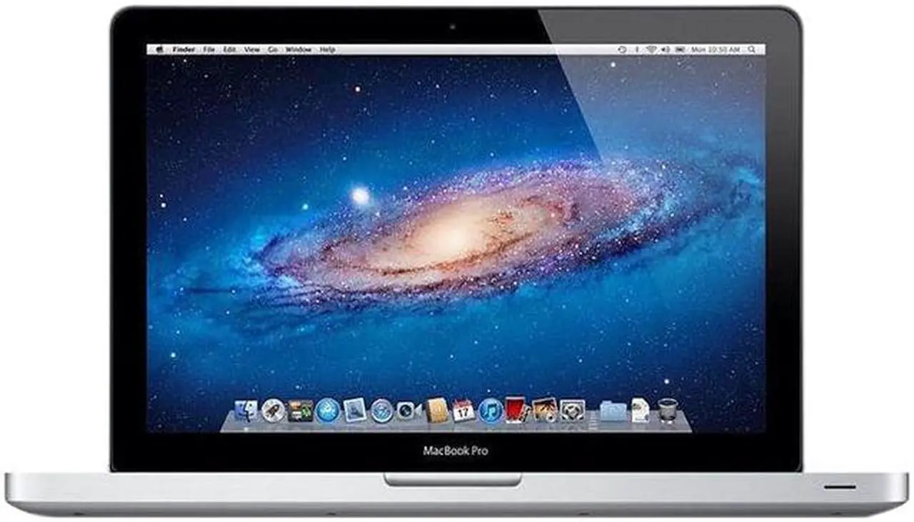Main image of Apple MacBook Pro Laptop Core i5 2.5GHz 4GB RAM 500GB HDD 13" Silver MD101LL/A (2012) - Good Condition