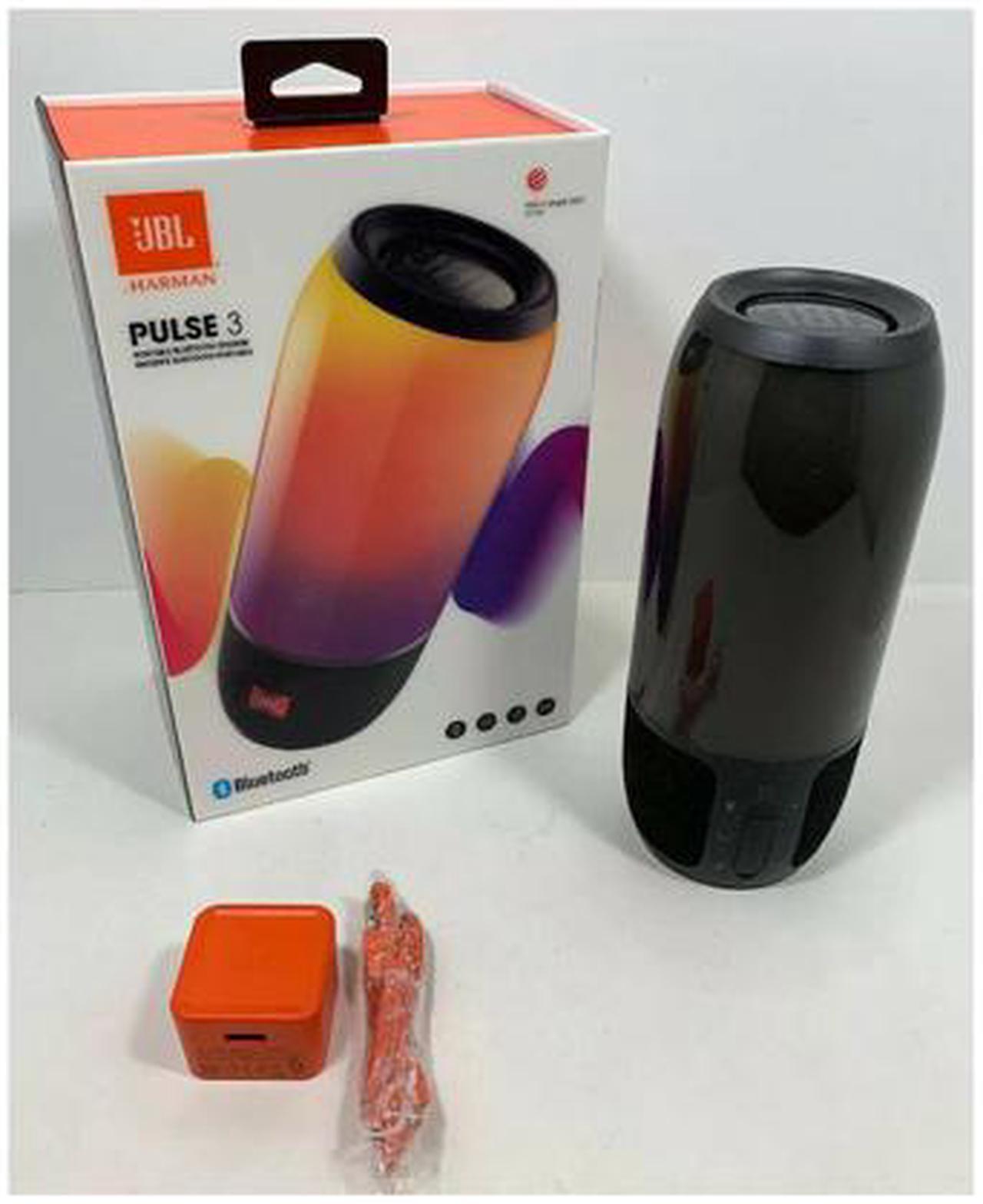Alt view image 9 of 10 - JBL Pulse 3 Portable Bluetooth Speaker (Black)