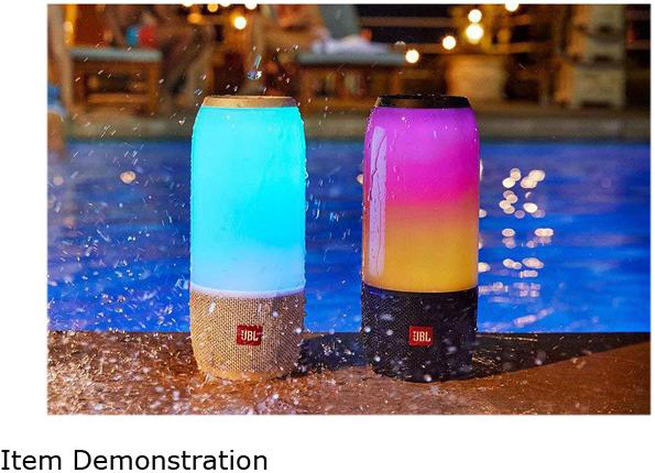Alt view image 6 of 10 - JBL Pulse 3 Portable Bluetooth Speaker (Black)