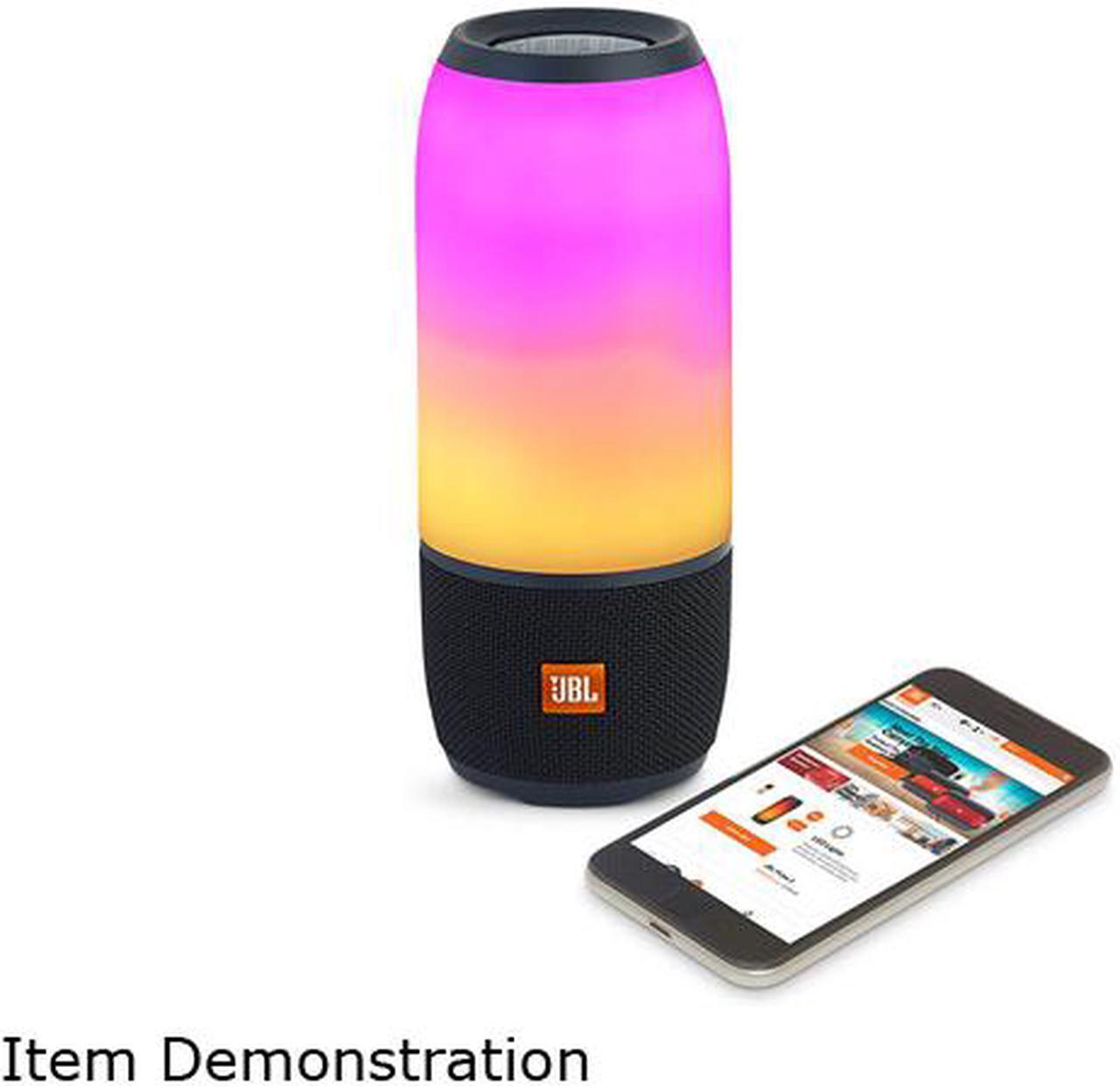 Alt view image 4 of 10 - JBL Pulse 3 Portable Bluetooth Speaker (Black)