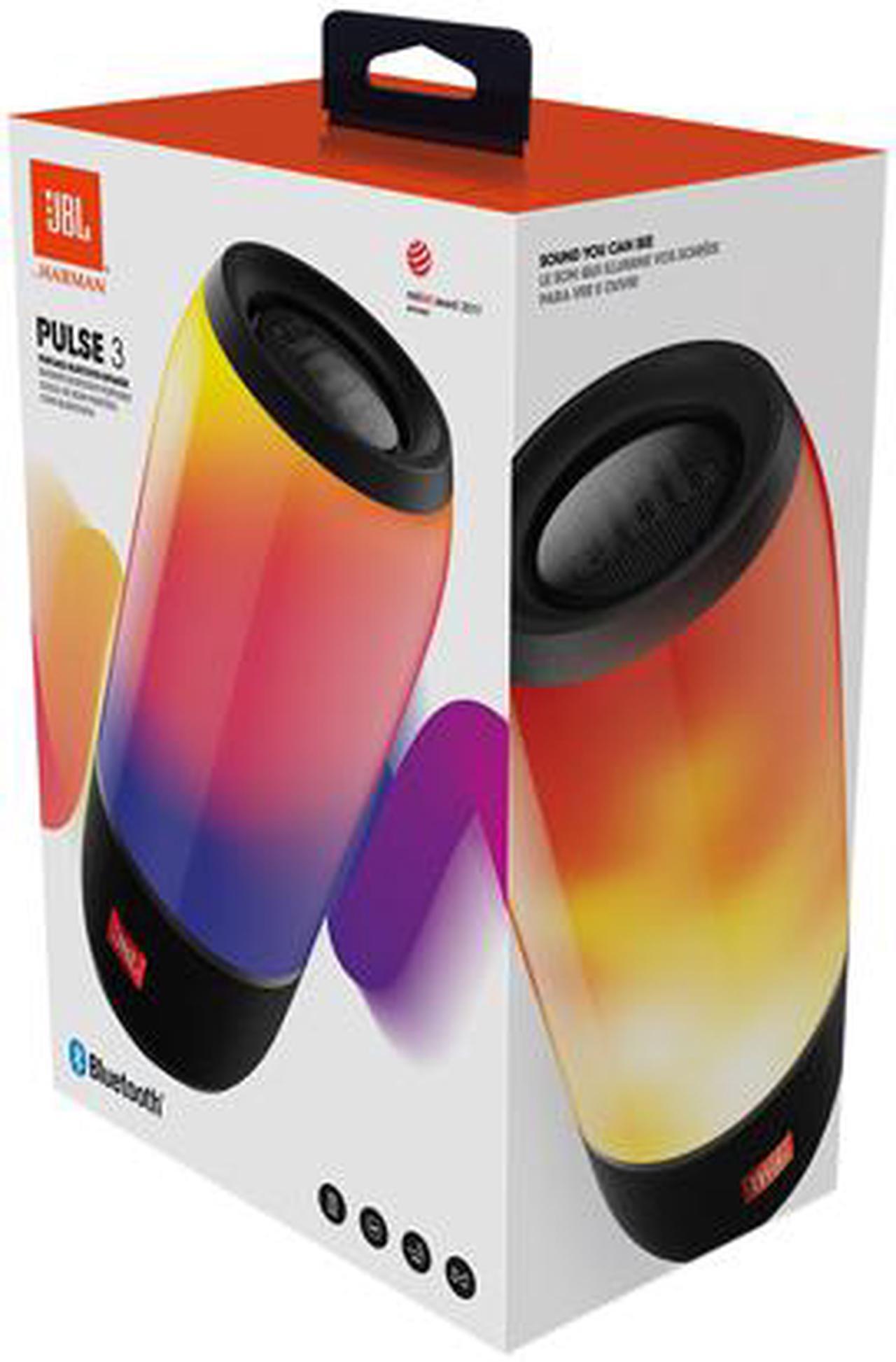 Alt view image 10 of 10 - JBL Pulse 3 Portable Bluetooth Speaker (Black)