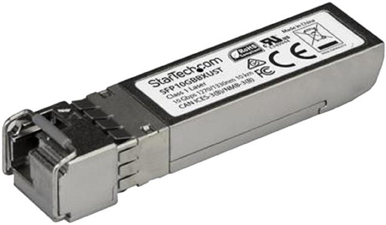 StarTech.com SFP10GBBXUST 10GBASE-BX Upstream SFP+ Transceiver Module - 10 Gbps - 10 km - MSA Compliant Fiber SFP