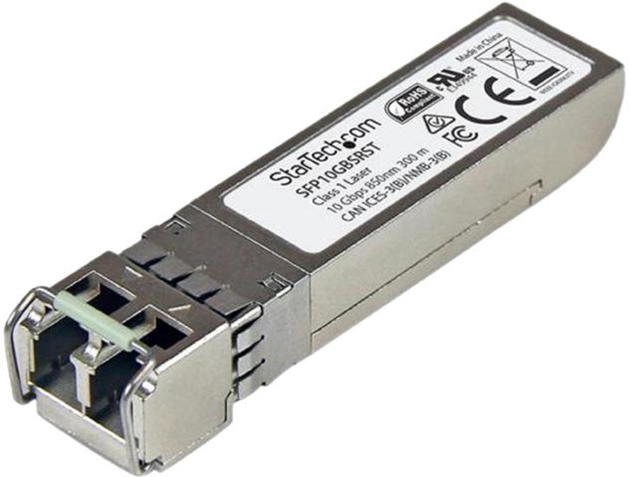 StarTech.com SFP10GBSRST 10GBASE-SR SFP+ Transceiver Module - 10 Gbps - 300 m - MSA Compliant Fiber SFP+