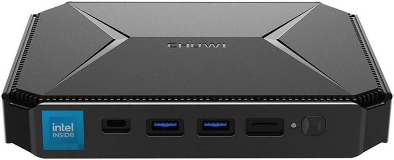 CHUWI HeroBox Mini PC Windows 11 Mini Desktop Computer with Intel Celeron N100 Quad Core Processor, 8GB RAM 256GB SSD Mini Computer, Dual WiFi/BT/Gigabit Ethernet/VESA / 4K HD/USB 3.0