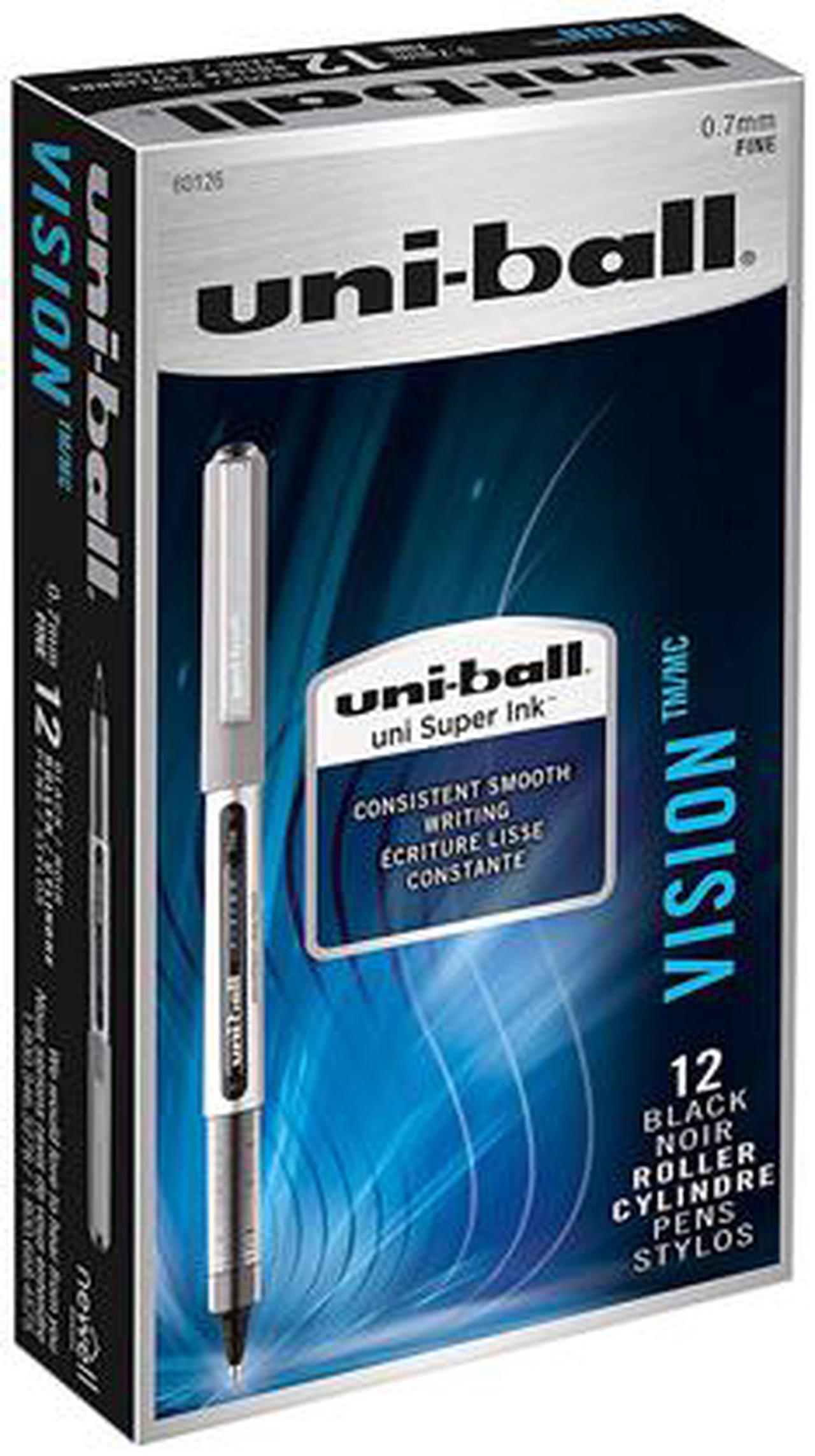 Alt view image 6 of 6 - uni-ball Vision Roller Ball Stick Water-Proof Pen Fine Point 0.7 mm 60126