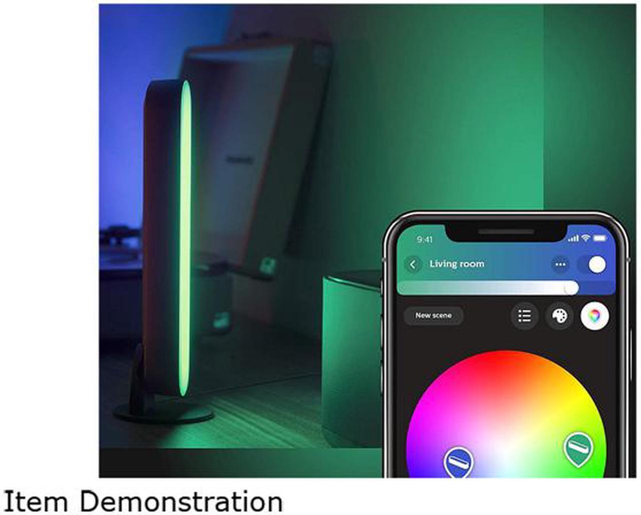 Alt view image 6 of 11 - Philips Hue Play Ambiance Smart LED Bar Light - White