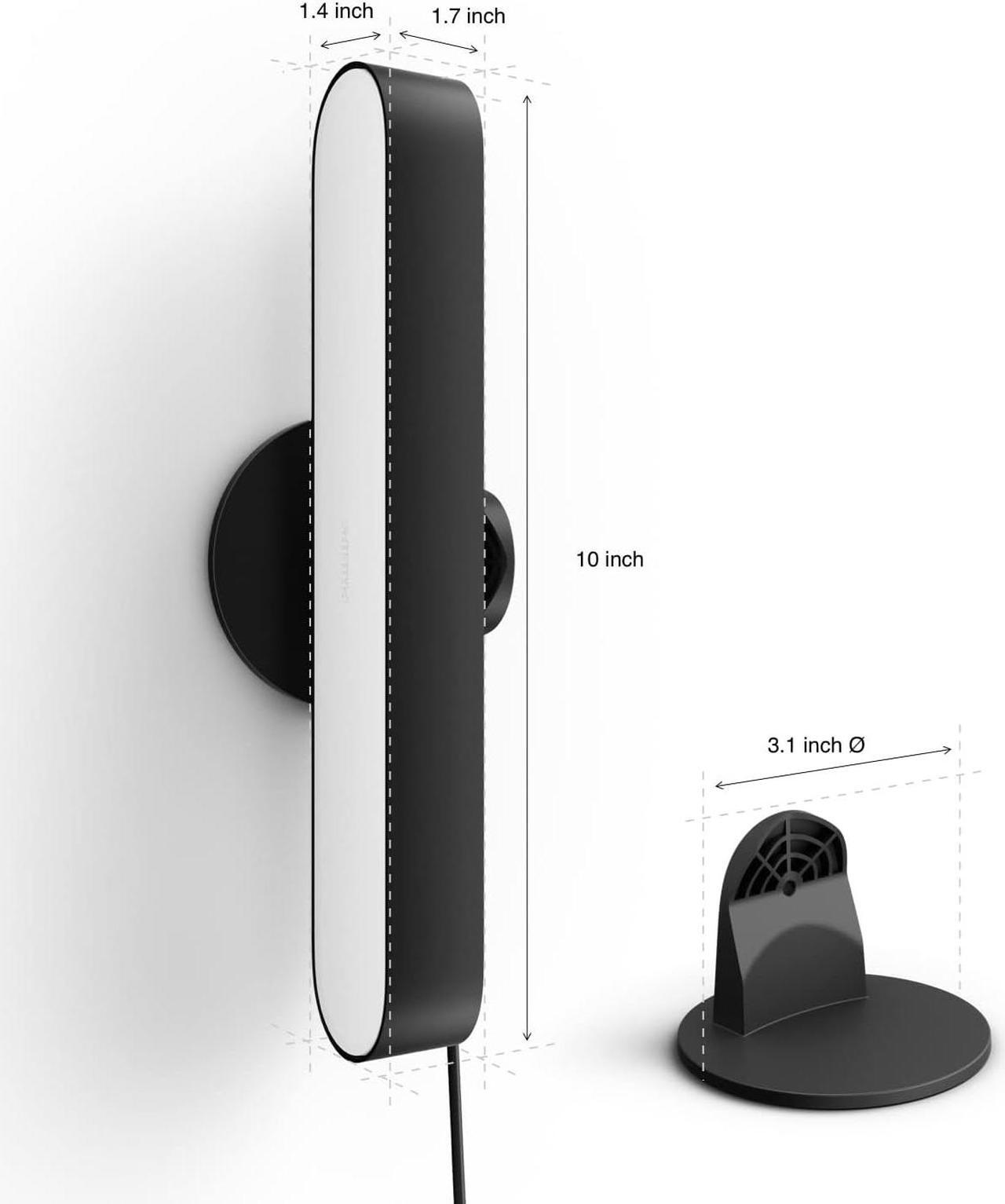 Alt view image 2 of 10 - Philips Hue Play White & Color Ambiance LED Bar Light Extension (Requires Hue LED Bar Light)