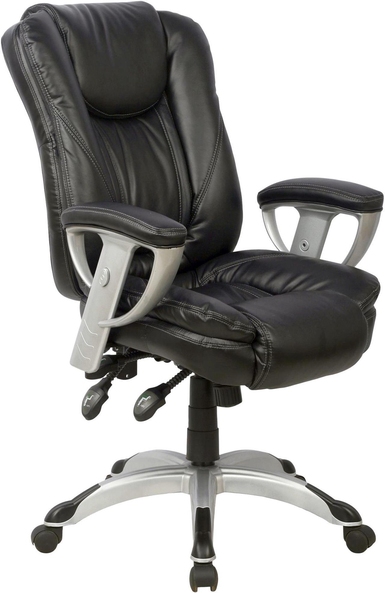 TygerClaw TYFC2207 Executive High Back PU Leather Office Chair