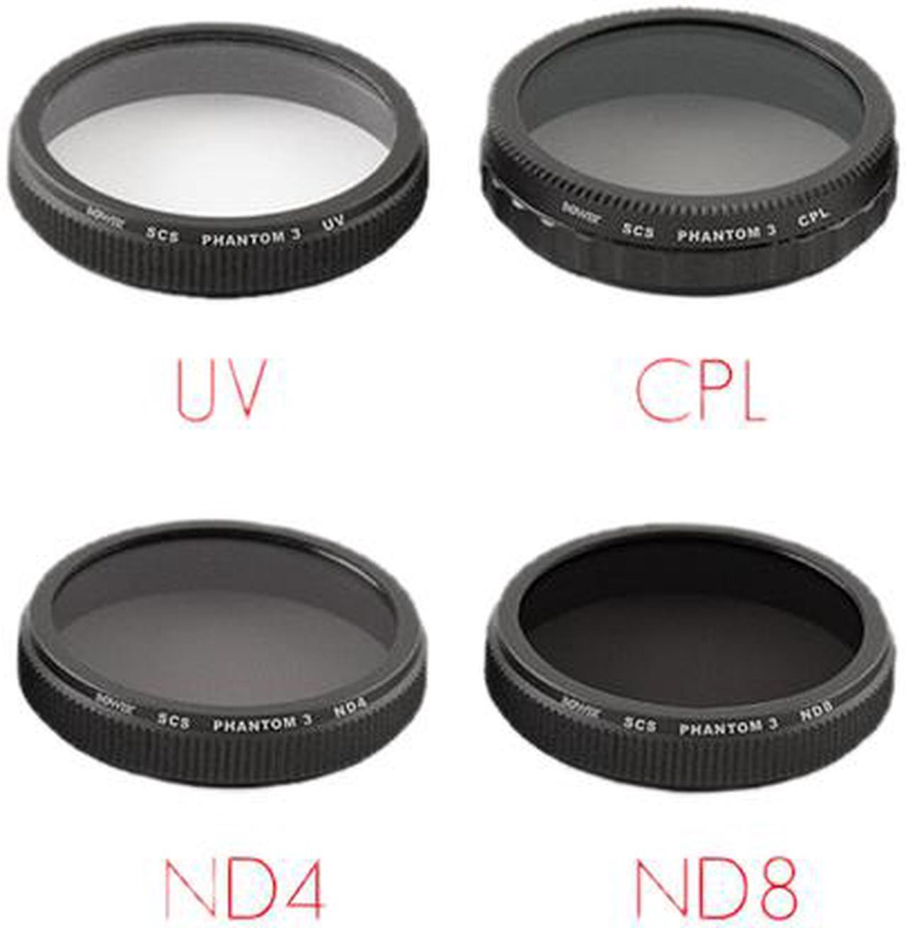 Alt view image 2 of 7 - Bower Sky Capture Series SCS-FK4PH Filter Kit, 4 Pack