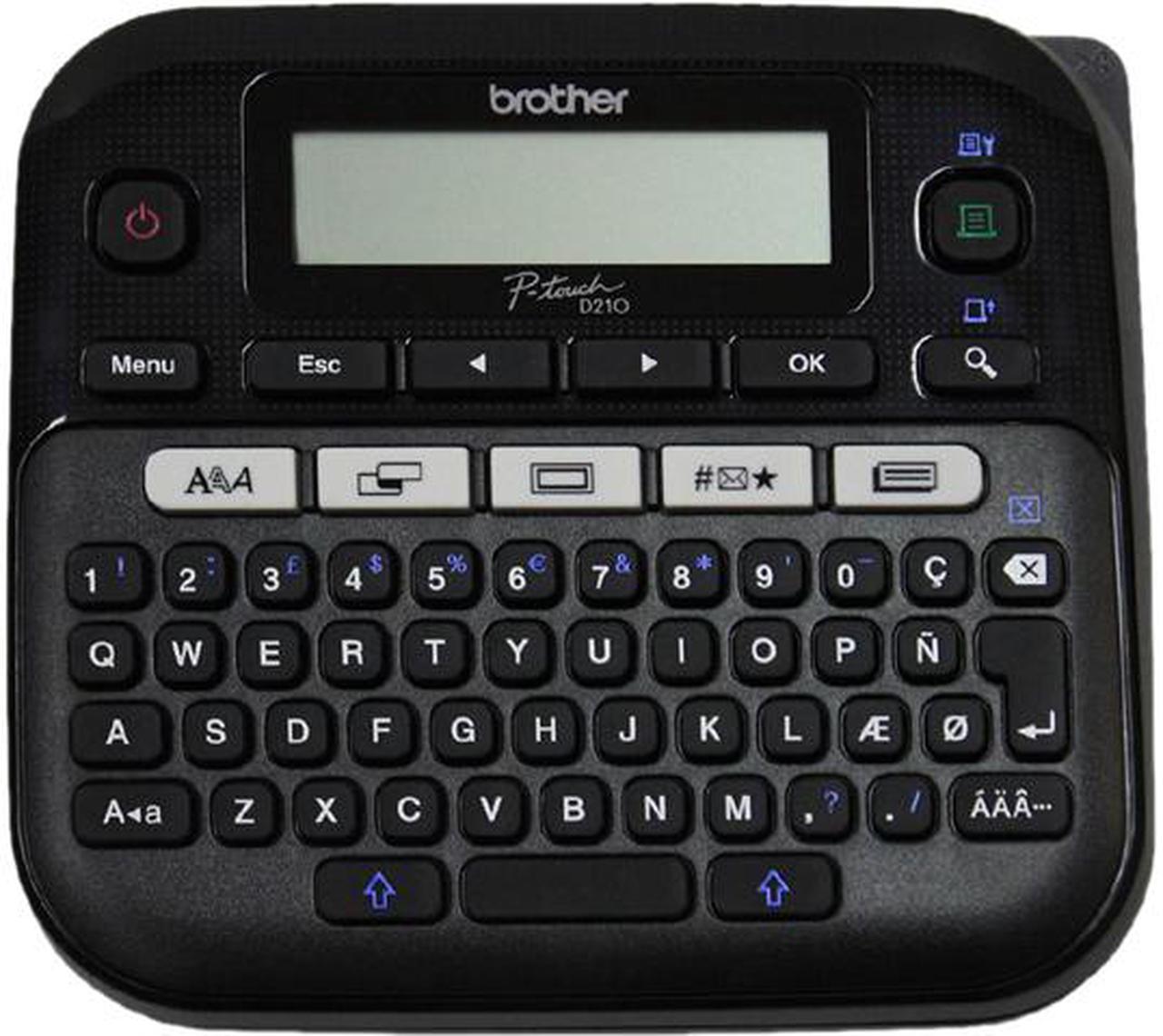 Brother PTD210BK Easy-to-Use Label Maker