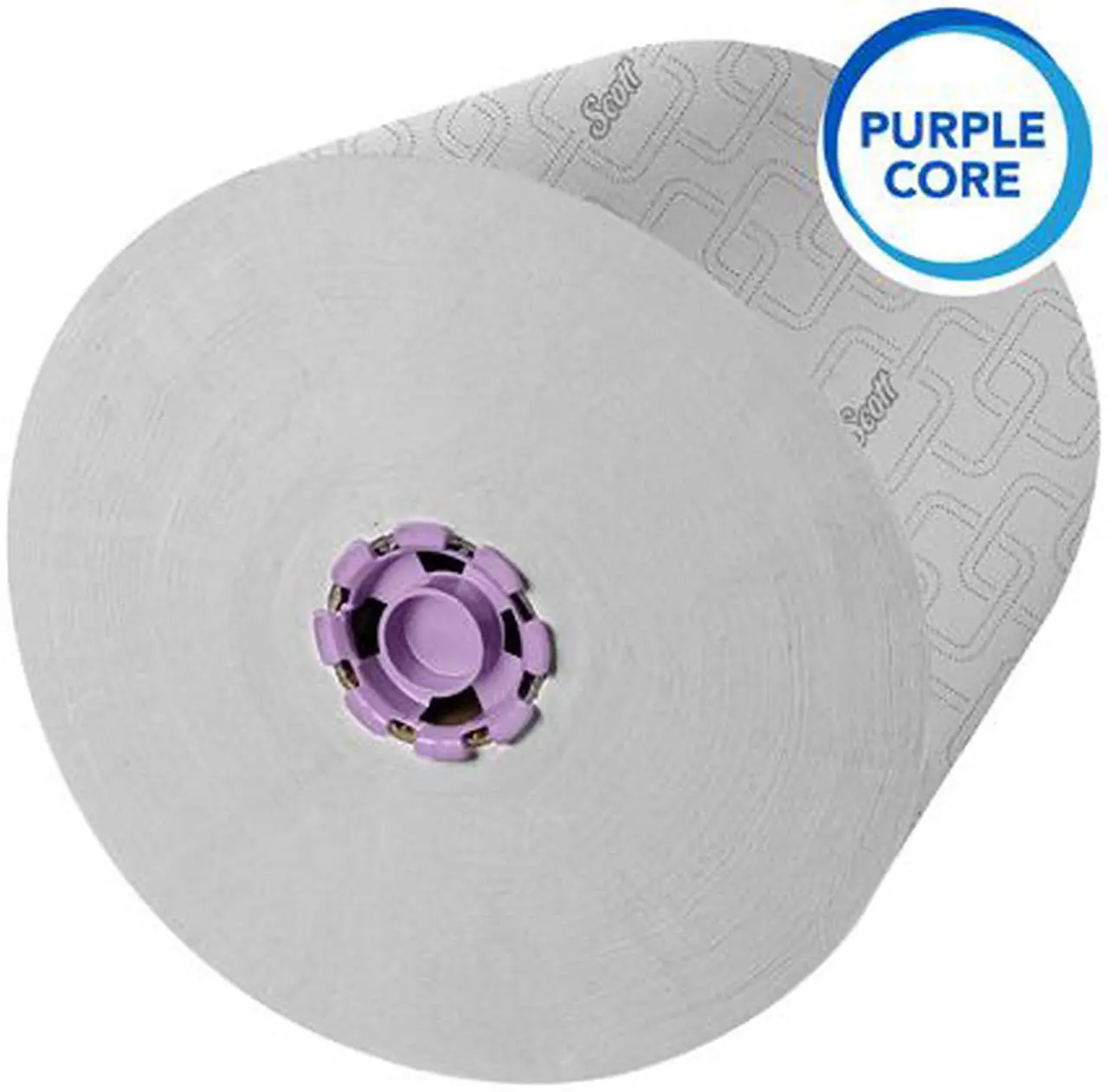 Alt view image 2 of 5 - Scott Essential High Capacity Hard Roll Paper Towels (02001) with Absorbency Pockets, Fast Change with Scott Essential Dispenser, Unperforated, White, 950' / Roll, 6 Rolls / Case, 5,700' / Case