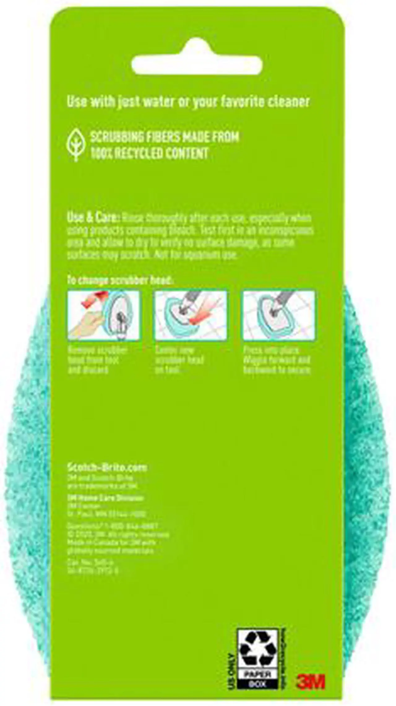 Alt view image 5 of 5 - Scotch-Brite Bath Scrubber Refill