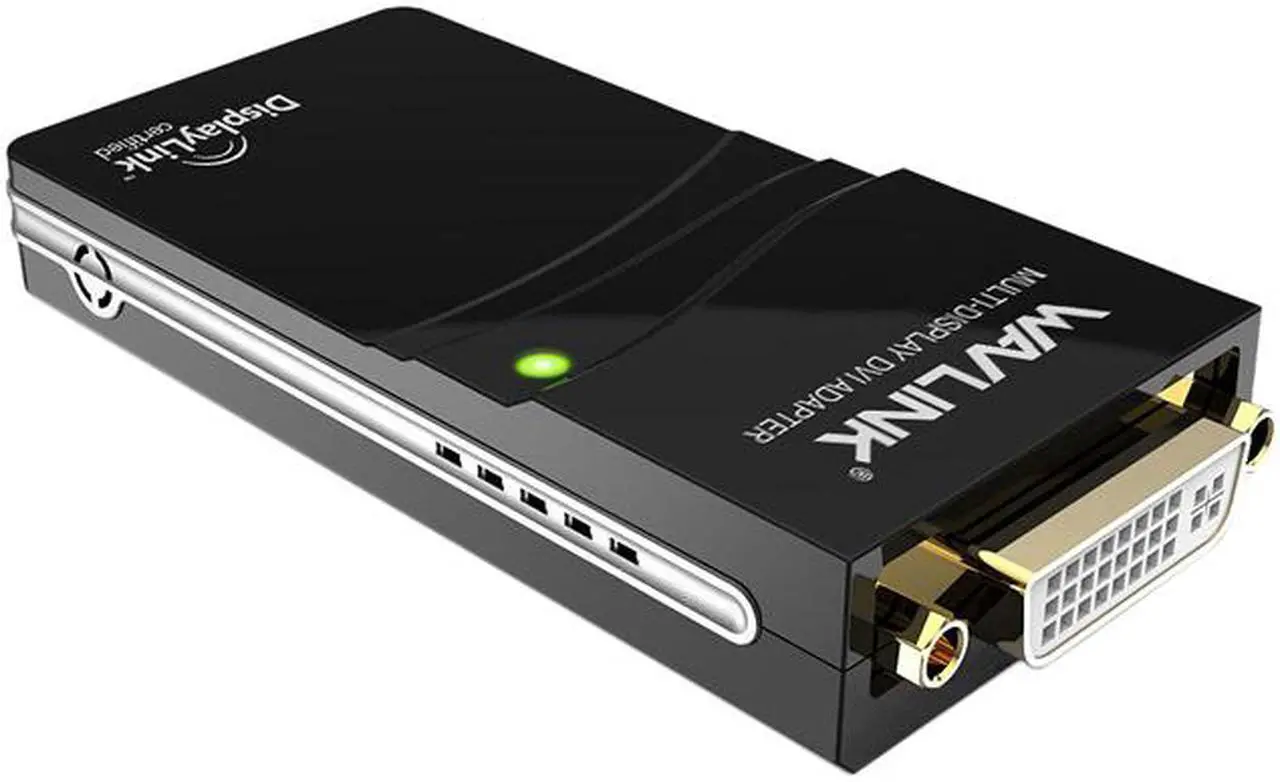 Main image of Wavlink USB To VGA DVI HDMI Video Graphics Display Adapter, Displaylink Chip Supports up to 6 Monitor Displays, Up to 1920 x 1080@60Hz For Windows, Mac OS & Chrome OS, More Efficient Home Office