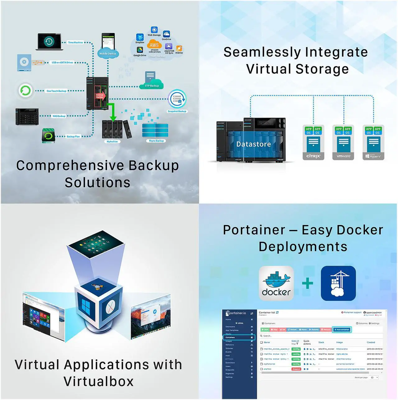 Alt view image 6 of 6 - Asustor AS6602T 2 Bay Lockerstor 2 Desktop NAS (Diskless)