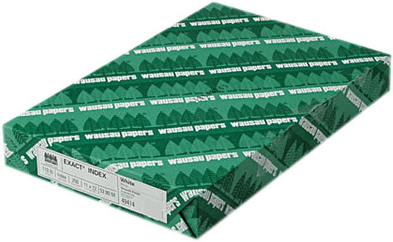 Main image of Neenah Paper Exact Index Card Stock 110 lbs. 11 x 17 White 250 Sheets/Pack 40414