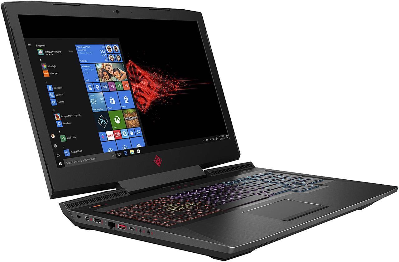 Alt view image 2 of 3 - HP Omen 17-an120nr 17.3" 144 Hz FHD IPS GTX 1060 6 GB VRAM i7-8750H 16 GB Memory 1 TB HDD + 128 GB SSD Windows 10 Home Gaming Laptop