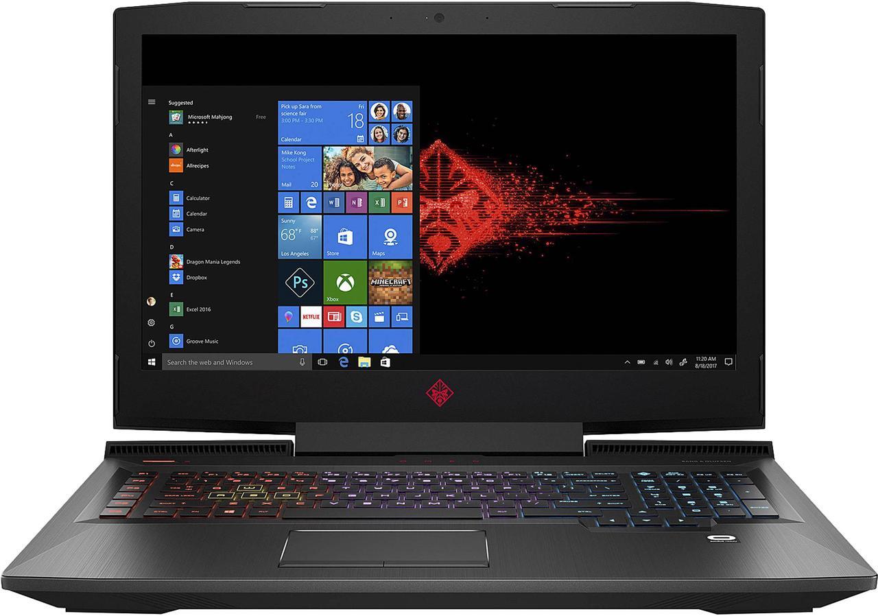 Main image of HP Omen 17-an120nr 17.3" 144 Hz FHD IPS GTX 1060 6 GB VRAM i7-8750H 16 GB Memory 1 TB HDD + 128 GB SSD Windows 10 Home Gaming Laptop
