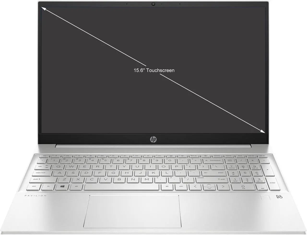 Alt view image 4 of 6 - HP Pavilion 15 15" Touchscreen Laptop Intel Core i5 8GB RAM 512GB SSD - 11th Gen i5-1135G7 Quad-core - Intel Iris Xe Graphics - Dual Speakers by B&O - Windows 10 Home - Up to 8 hr 45 min batt