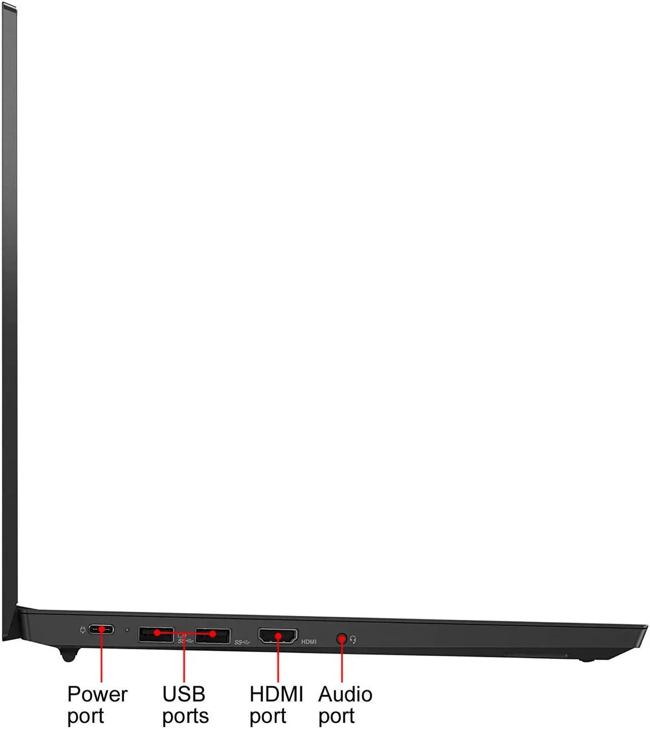 Alt view image 8 of 11 - Lenovo Laptop ThinkPad E14 Intel Core i5-10210U 8GB Memory 256 GB PCIe SSD Intel UHD Graphics 14.0" Non-Touch Screen Windows 10 Pro 64-bit 20RA004YUS