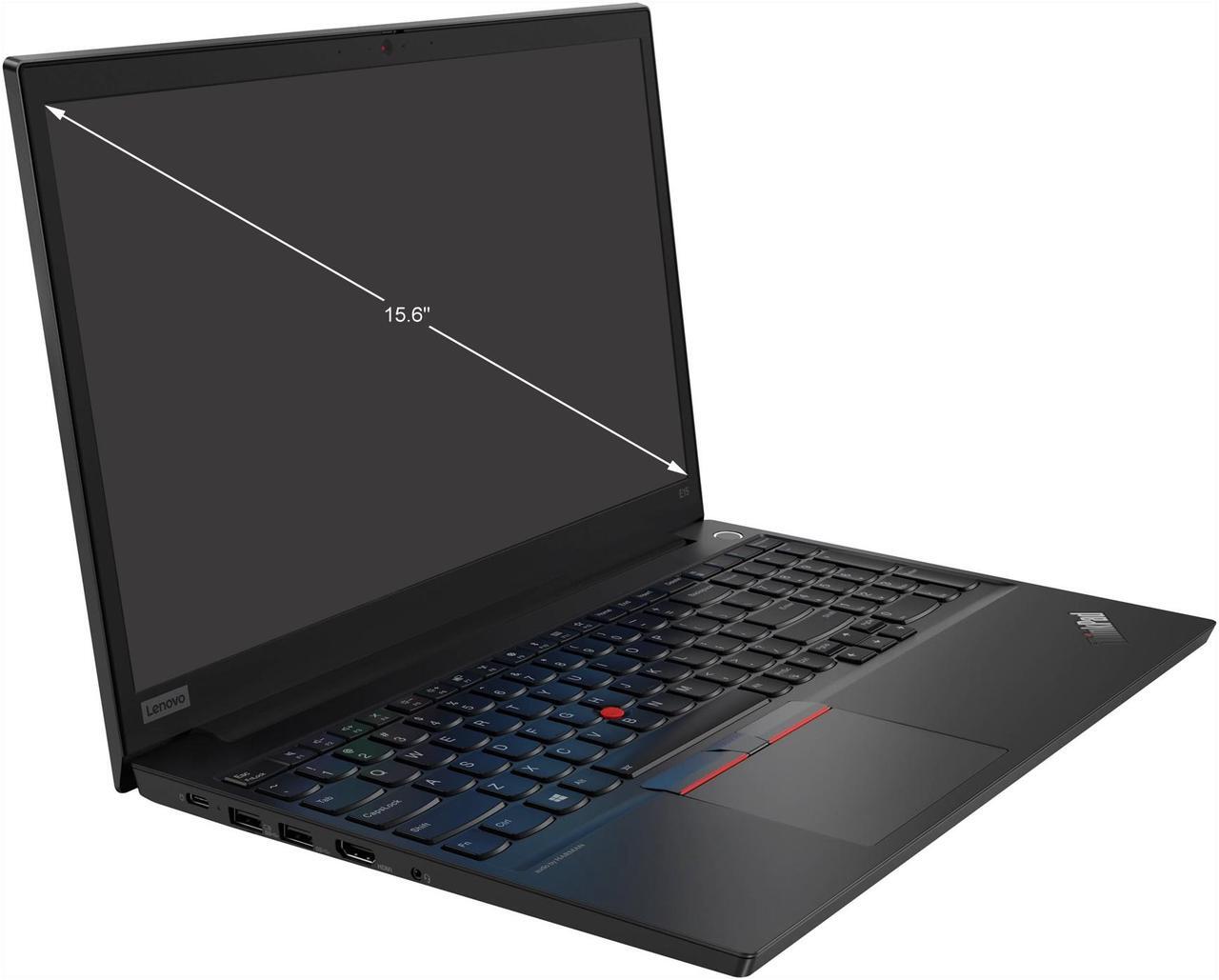 Alt view image 2 of 17 - Lenovo ThinkPad E15 15.6" FHD Laptop i5-10210U 8GB 256GB SSD Windows 10 Pro