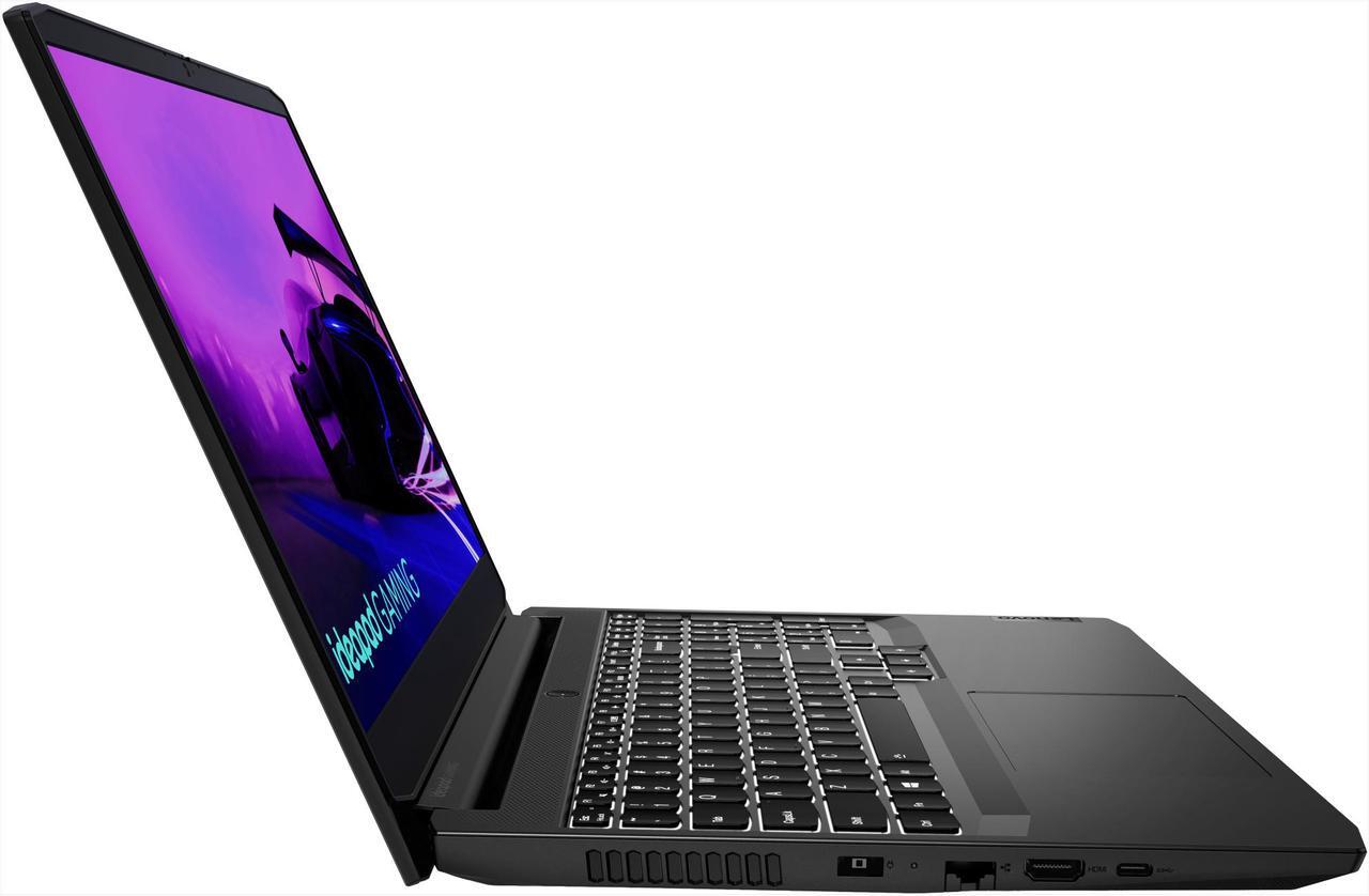 Alt view image 6 of 19 - Lenovo IdeaPad Gaming 3 15IHU6 - 15.6" GeForce RTX 3050 Laptop GPU - Intel Core i5-11300H  - 8GB Memory - 256 GB PCIe SSD - Windows 11 Home 64-bit - Gaming Laptop - 120 Hz IPS (82K100LVUS )