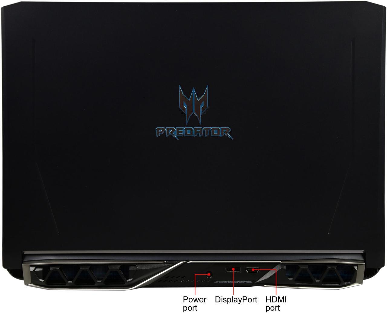 Alt view image 4 of 7 - Acer Predator Helios 500 PH517-61-R0GX 17.3" FHD IPS RX Vega 56 8 GB VRAM AMD Ryzen 7 2700 16 GB Memory 256 GB SSD Windows 10 Home Gaming Laptop