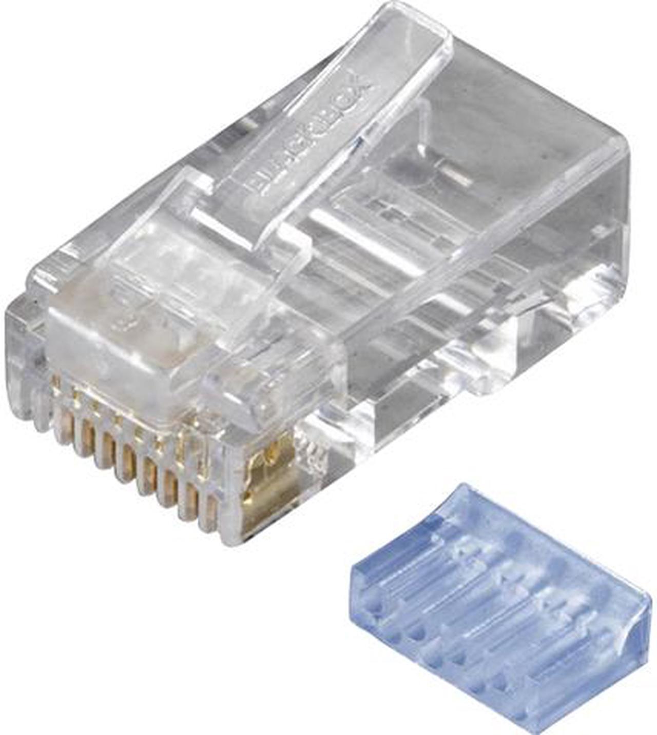 Main image of Black Box CAT6 Modular Plug Unshielded RJ45 10 Pack