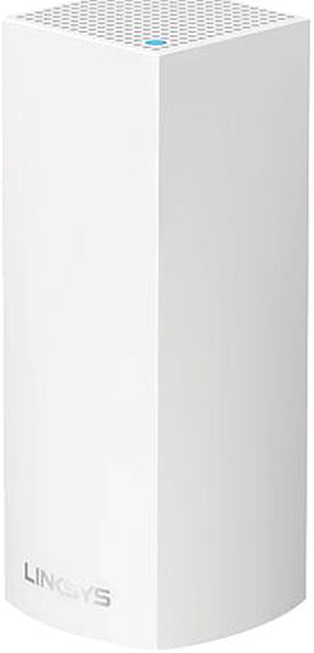 Linksys WHW0301-CA Velop Intelligent Mesh Wi-Fi System, Tri-Band, 1-Pack White (AC2200)