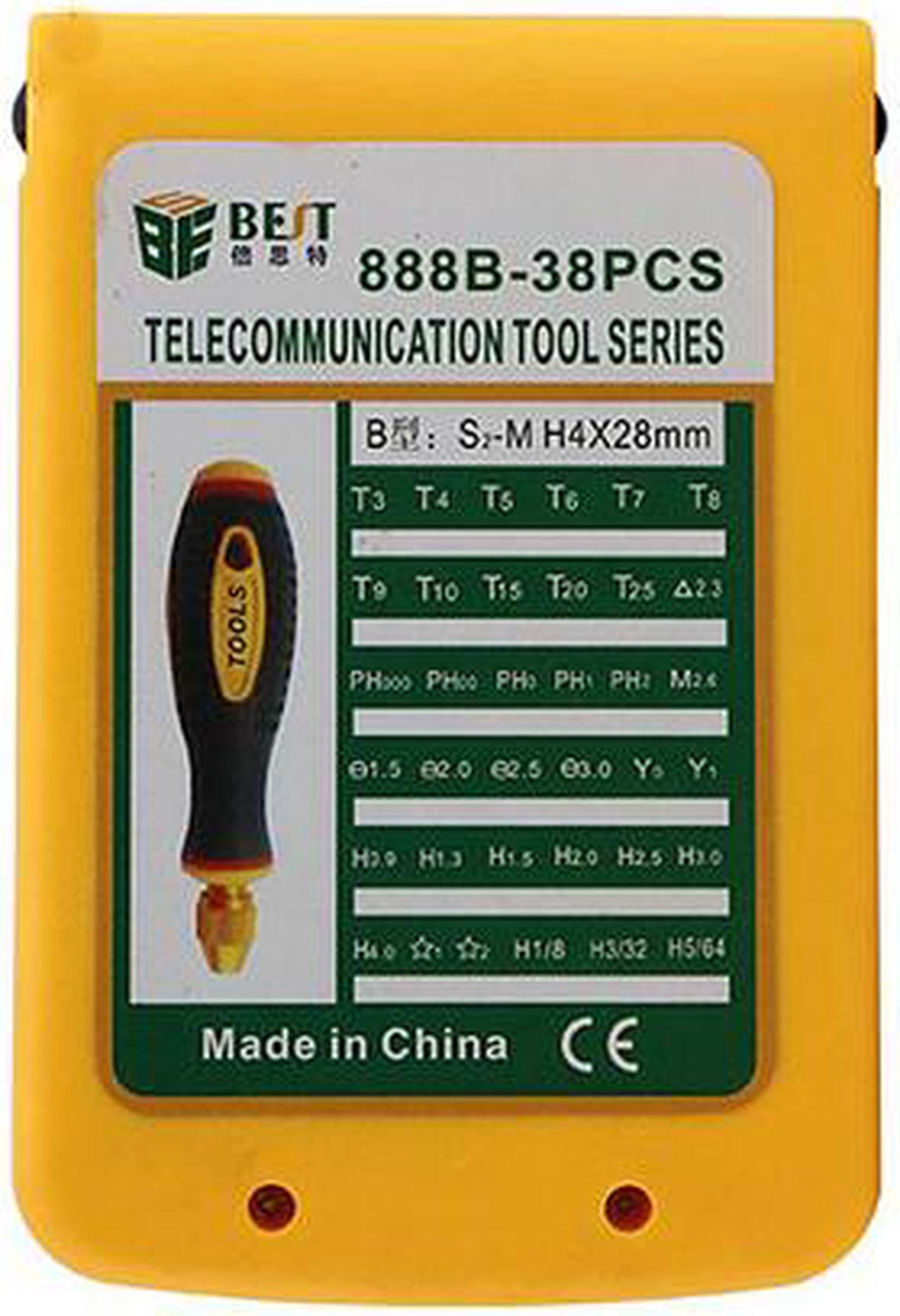 Alt view image 4 of 8 - BST-888B Strong Magnetic Precision Screwdriver Set for Computer Laptop Repairing