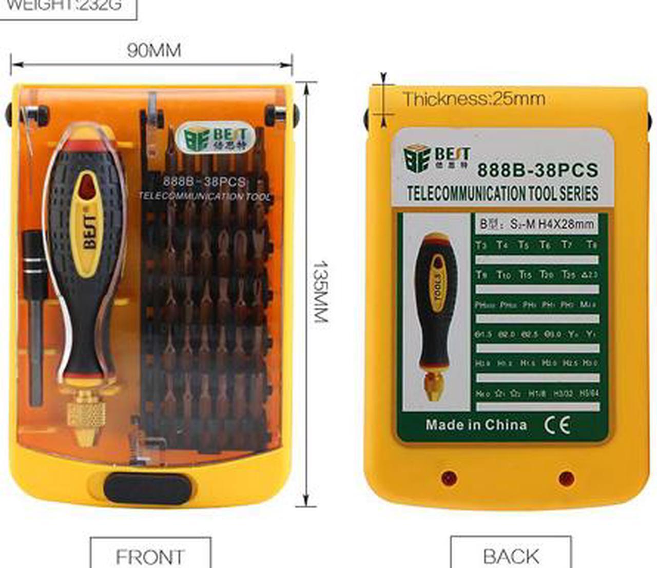 Alt view image 5 of 8 - BST-888B Strong Magnetic Precision Screwdriver Set for Computer Laptop Repairing