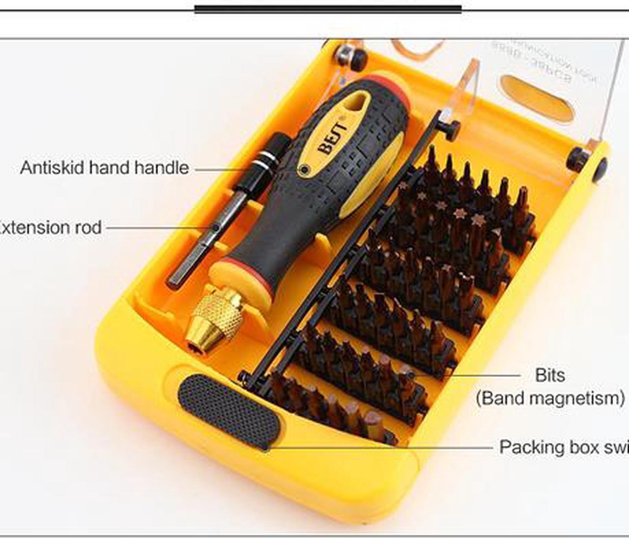 Alt view image 6 of 8 - BST-888B Strong Magnetic Precision Screwdriver Set for Computer Laptop Repairing