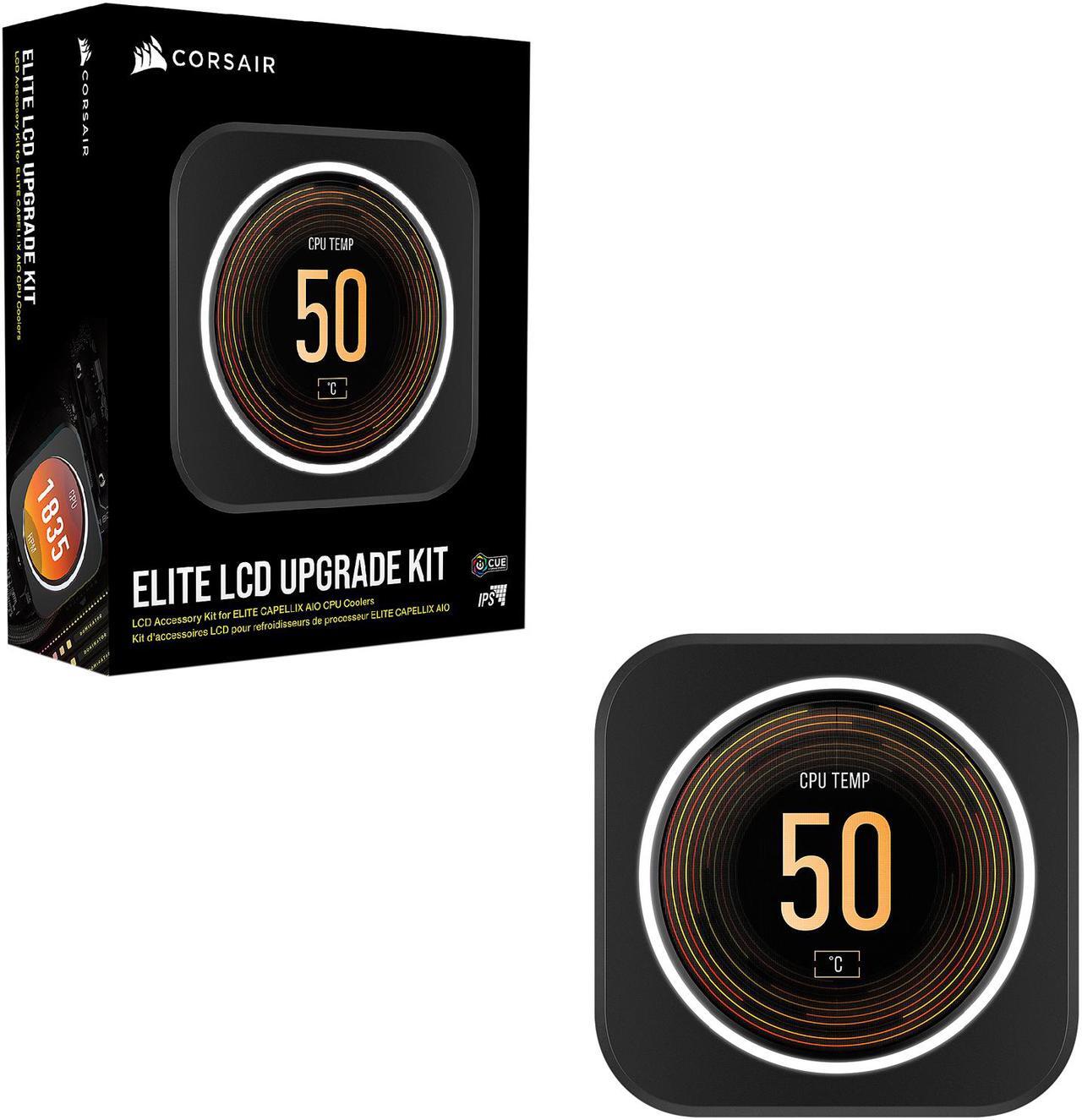 Alt view image 7 of 7 - CORSAIR iCUE ELITE CPU Cooler LCD Display Upgrade Kit