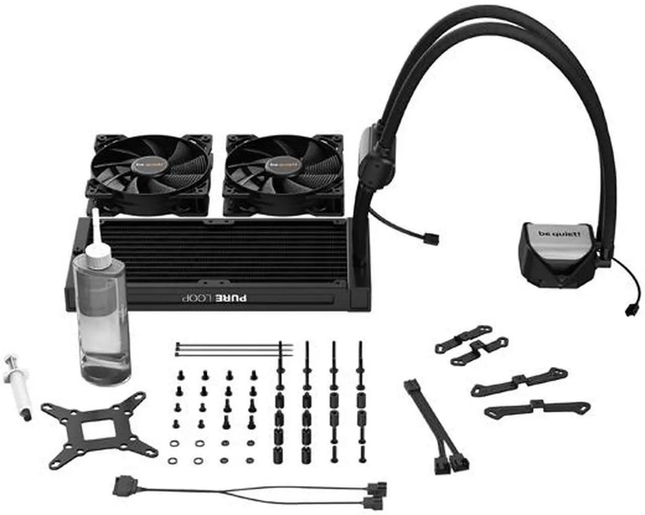 Alt view image 5 of 6 - be quiet! PURE LOOP 240mm AIO CPU Water Cooler | All In One Water Cooling System | Intel and AMD Support | Low Noise | BW006