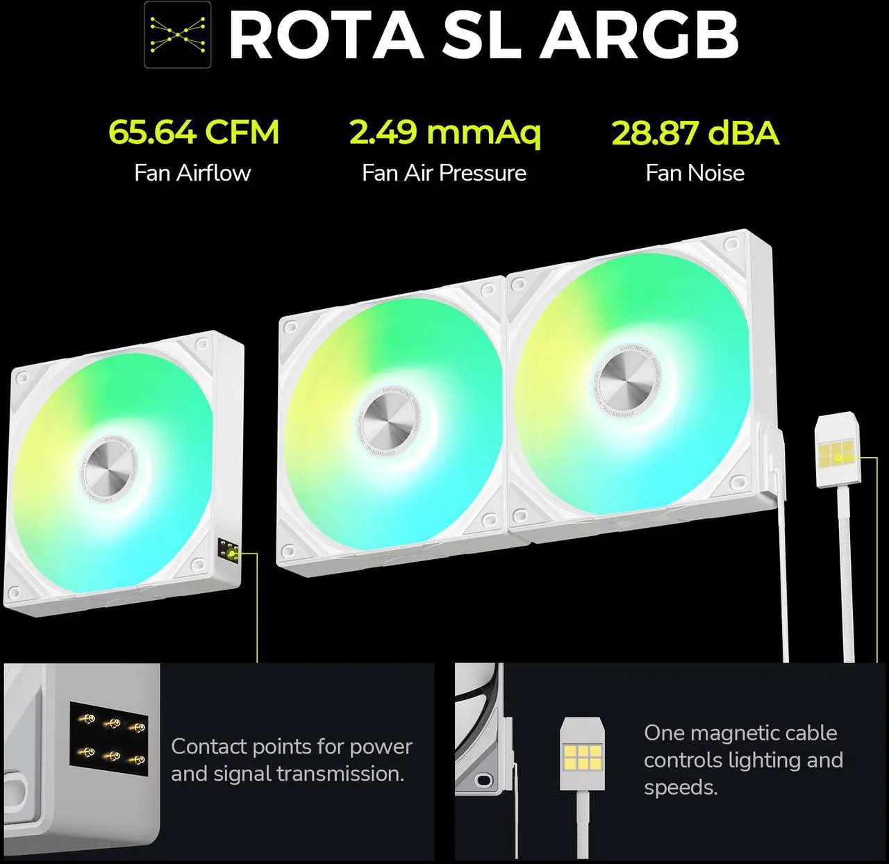 Alt view image 7 of 7 - TRYX PANORAMA 360 ARGB White 360mm AIO 6.5'' AMOLED Curved Screen 3D Anamorphic Effect Customizable AIO Cooler 360mm Asetek 8th Gen V2 320w TDP Magnetic ARGB Fan Intel LGA 1851/1700 AMD AM5/AM4