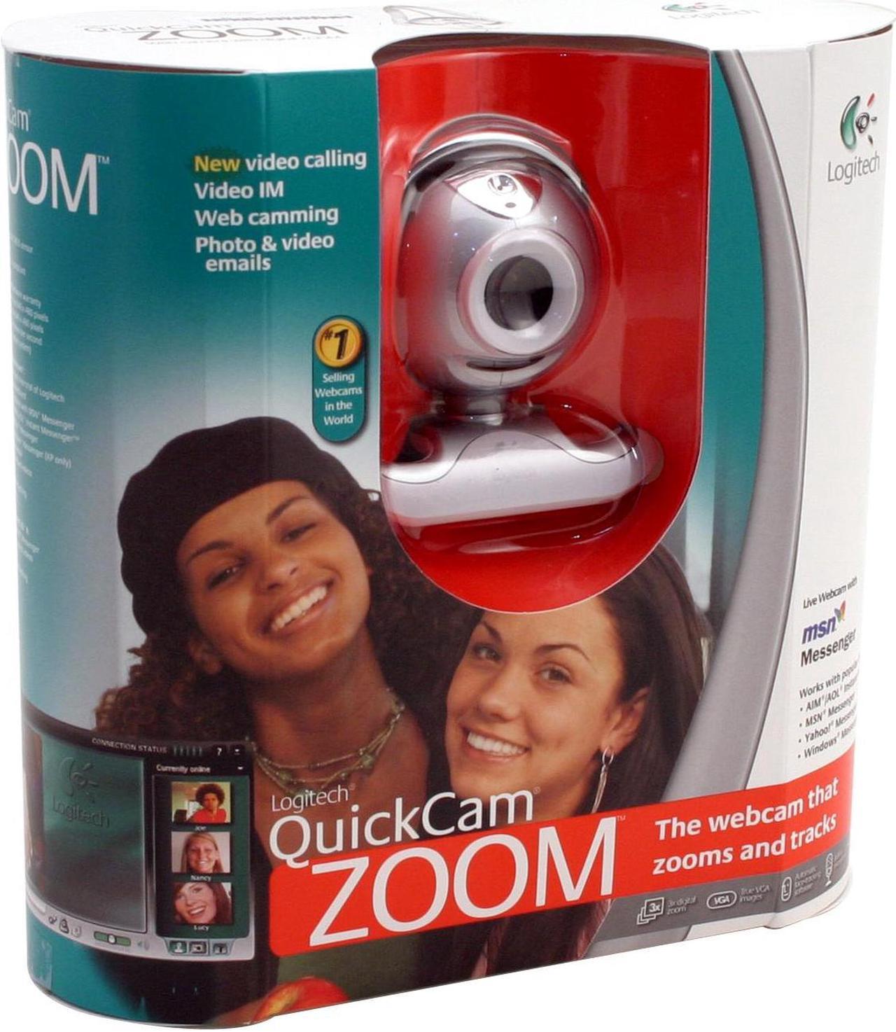 Alt view image 7 of 7 - Logitech 961325-1403 QuickCam Zoom 0.35MP Effective Pixels USB 2.0 WebCam