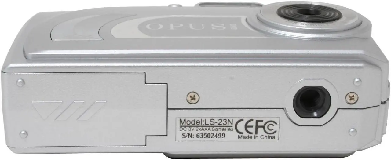 Alt view image 8 of 10 - Ezonics Opus 6000 Silver 3.1 MP (Interpolated to 12 MP) Digital Camera