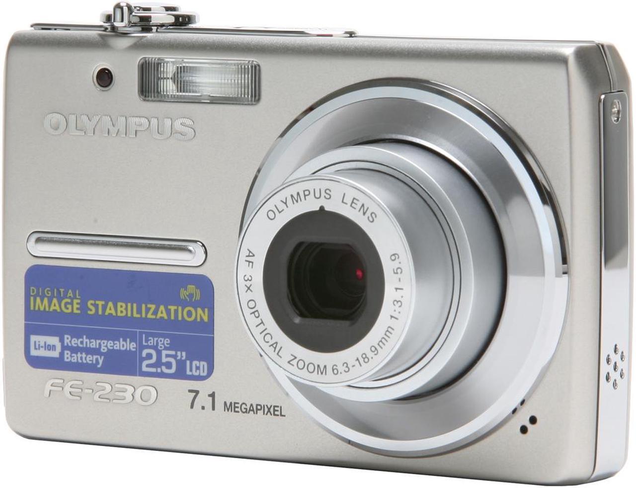 Main image of OLYMPUS FE-230 Silver 7.1 MP 3X Optical Zoom Digital Camera