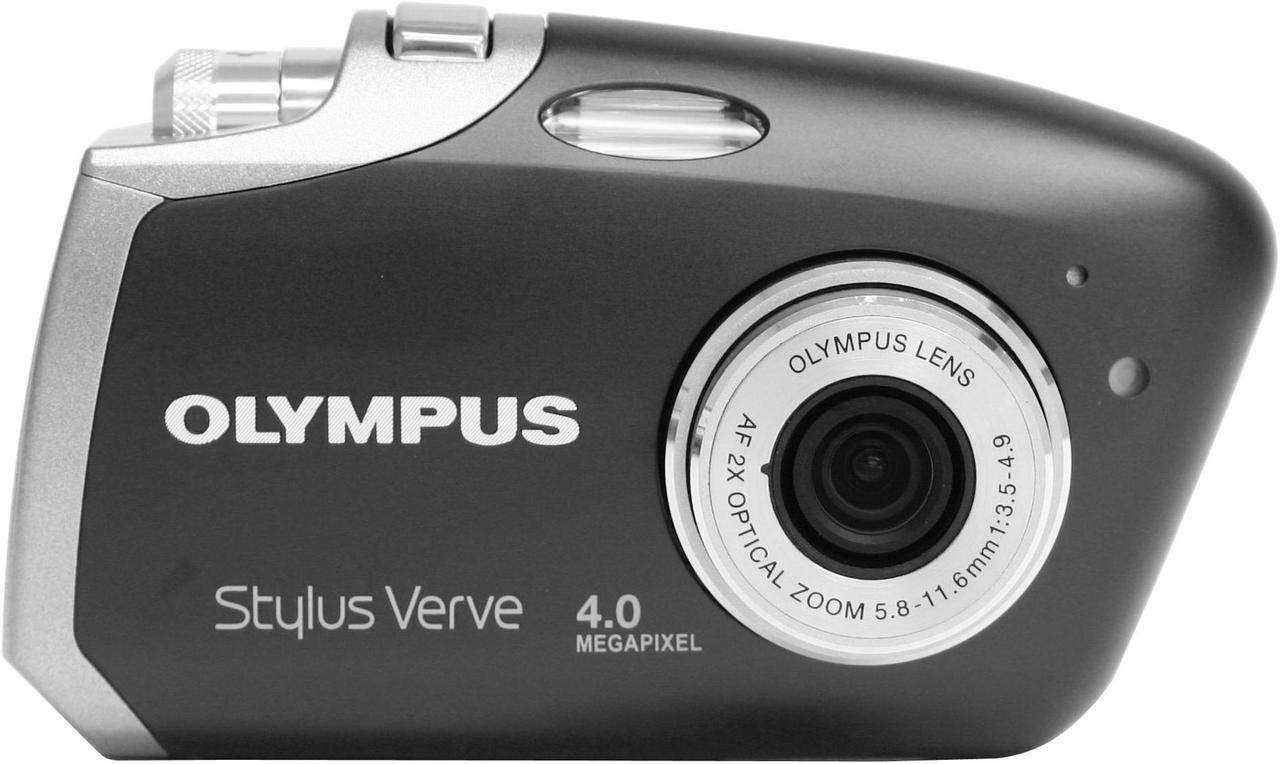 Alt view image 3 of 10 - OLYMPUS Stylus Verve Black 4.0MP 2X Optical Zoom Digital Camera