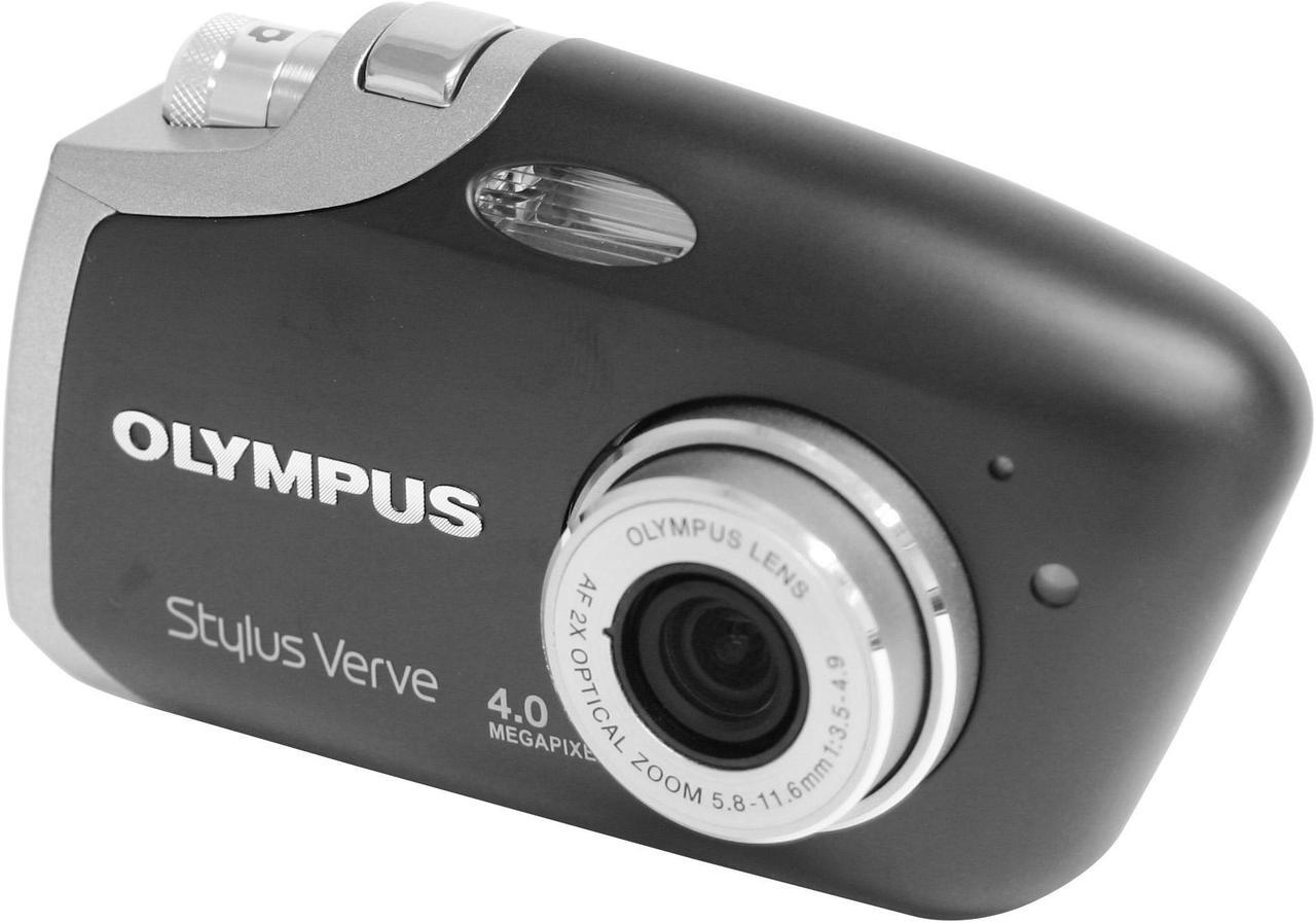 Alt view image 4 of 10 - OLYMPUS Stylus Verve Black 4.0MP 2X Optical Zoom Digital Camera