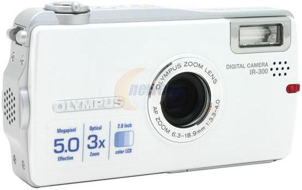 Main image of OLYMPUS IR-300 Silver 5.0 MP 3X Optical Zoom Digital Camera