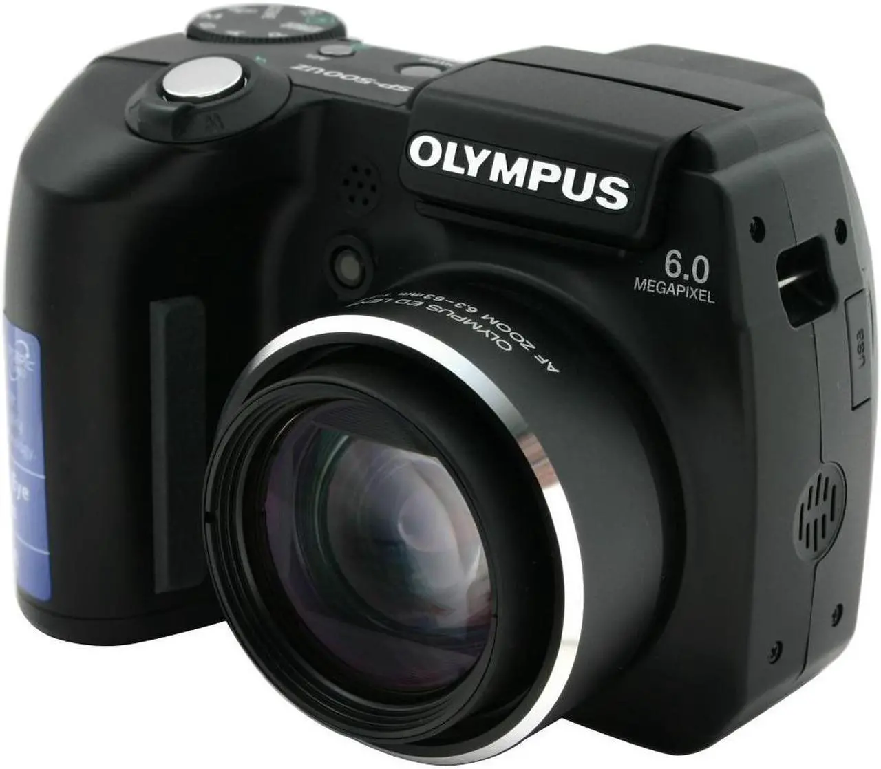 Alt view image 2 of 8 - OLYMPUS SP-500 UZ Black 6 MP 10X Optical Zoom Digital Camera