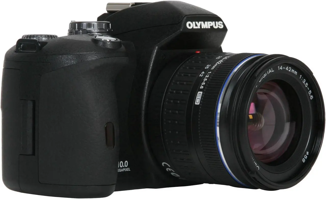 Alt view image 7 of 13 - OLYMPUS EVOLT E-510 Black 10.0 MP Digital SLR Camera w/ ZUIKO DIGITAL 14-42mm f/3.5-5.6 Lens