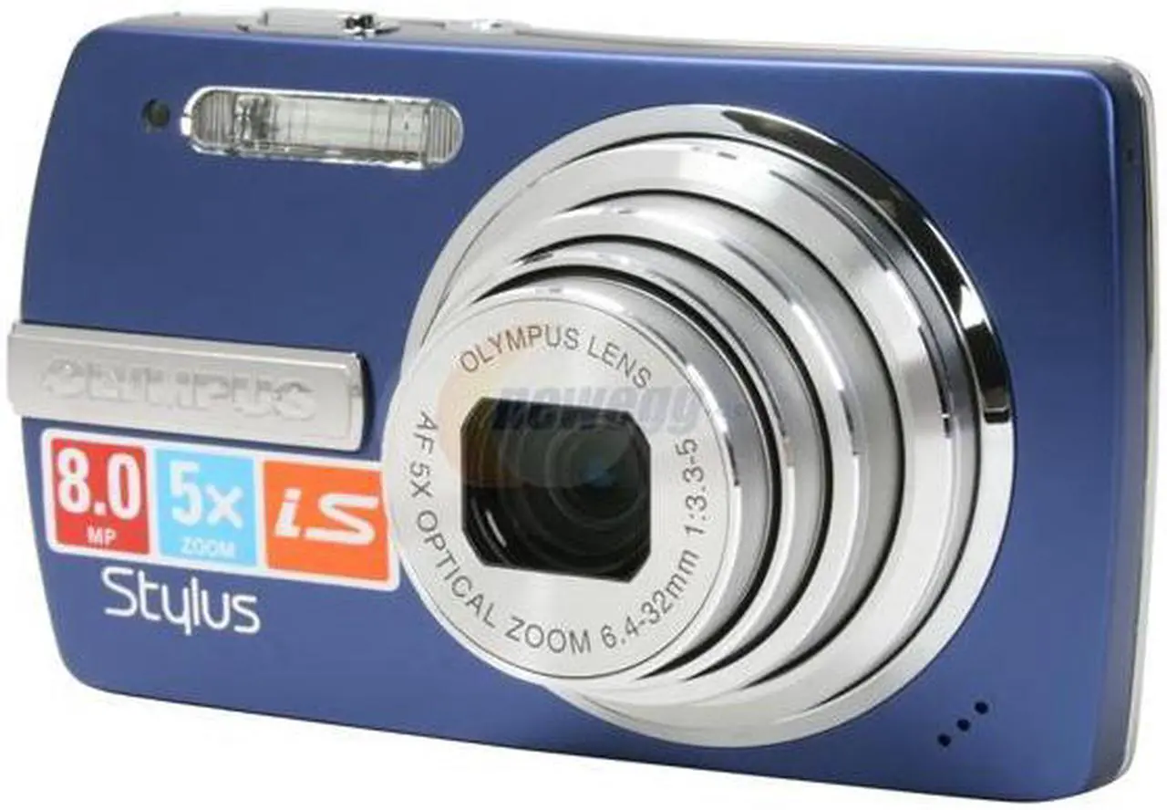 Main image of OLYMPUS STYLUS 840 Blue 8.0 MP 5X Optical Zoom Digital Camera