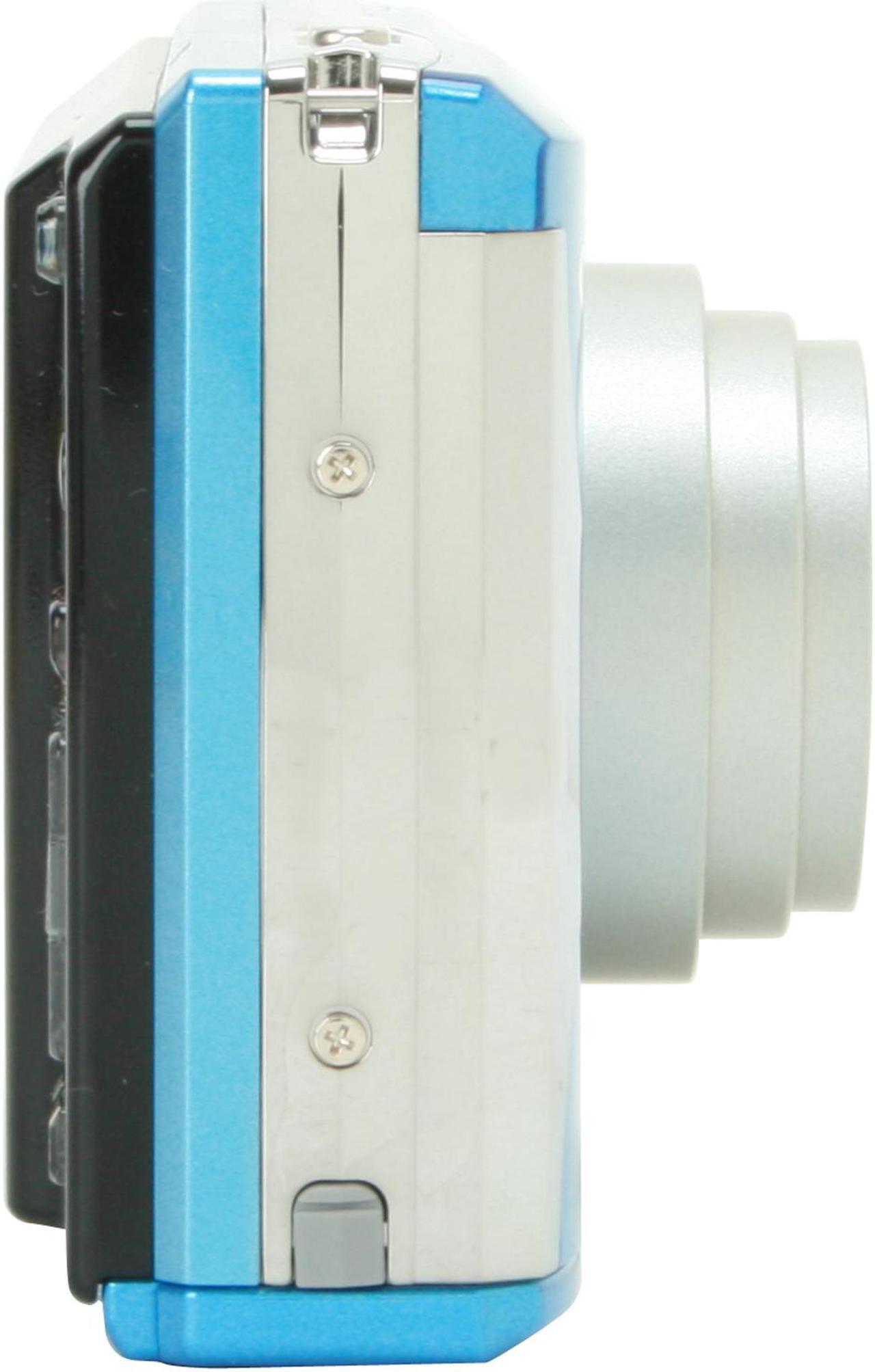 Alt view image 4 of 10 - OLYMPUS FE-46 Light Blue 12.0 MP 5X Optical Zoom Digital Camera with a FREE CASE and a box of Crayola Crayons