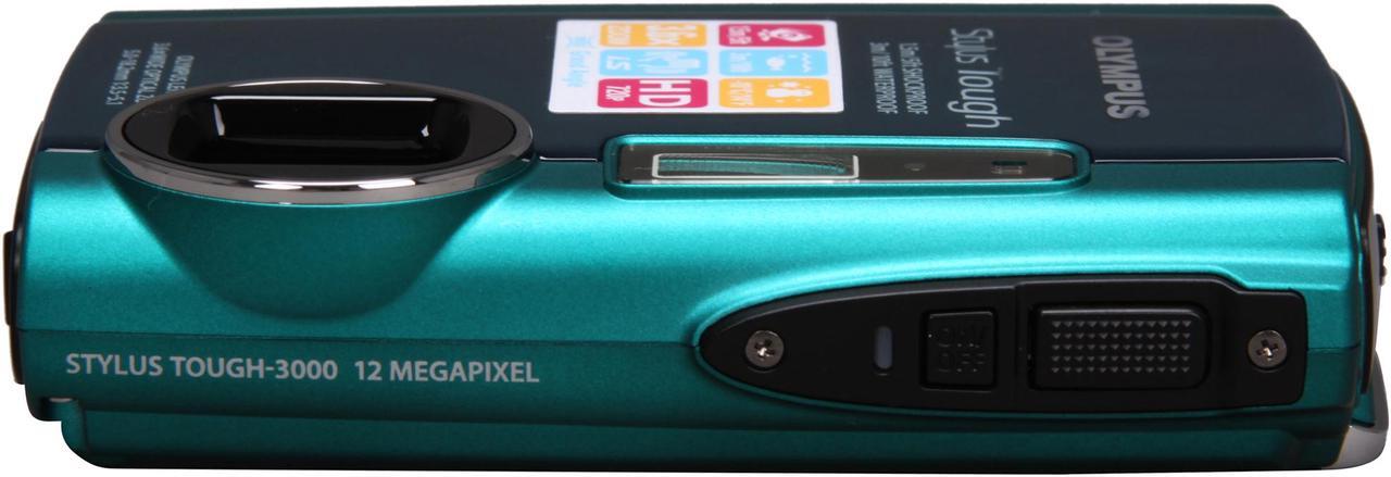 Alt view image 6 of 8 - OLYMPUS Stylus Tough 3000 Green 12 MP 3.6X Optical Zoom Waterproof Shockproof 28mm Wide Angle Digital Camera