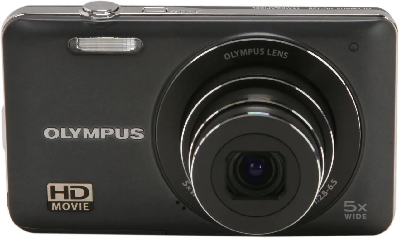 Alt view image 2 of 8 - OLYMPUS VG-120 Black 14.0 MP 5X Optical Zoom Digital Camera