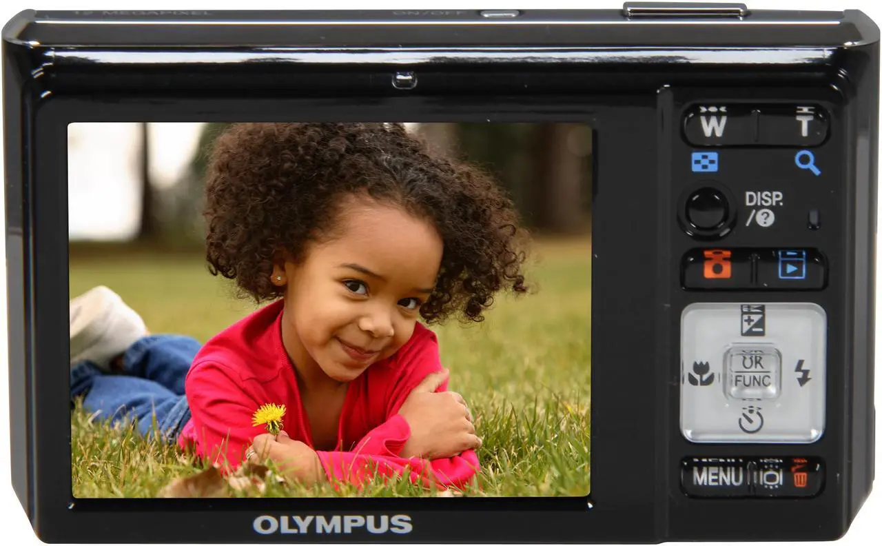Alt view image 4 of 8 - OLYMPUS X-935 Gray 12 MP 5X Optical Zoom 24mm Wide Angle Digital Camera