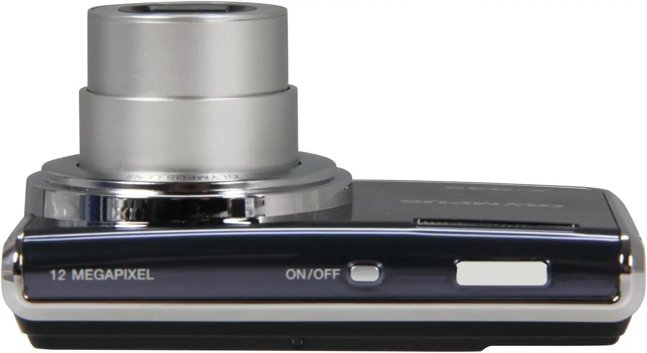 Alt view image 6 of 8 - OLYMPUS X-935 Gray 12 MP 5X Optical Zoom 24mm Wide Angle Digital Camera